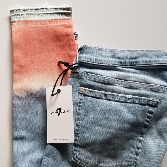 7 for All Mankind Coral Skinny Jeans - Picture 4 of 8